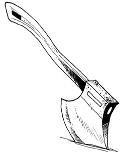 Handyman clipart axe